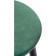 Harmar Gangtot Stool Metal/velor, black/green 38x38x62 cm