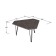 Journal table "Tet 450", 860 × 750 × 450 mm, color gray concrete