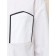 Blouse for girls, height 122 cm, white color