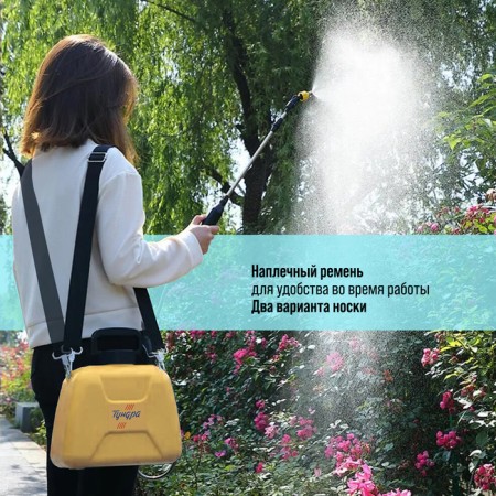 Sprayer battery tundra, 4 V, 2.4 Ah, 5 l, 0.8 l/min, 1 nozzle, Type-C-4