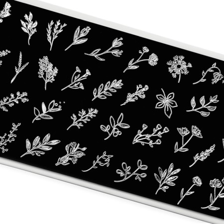 TNL Premium stamping plate "Flower tango"-1