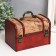 Casket Wood Elevated "Traveler Map" chest 11x17.5x1.5 cm, mix