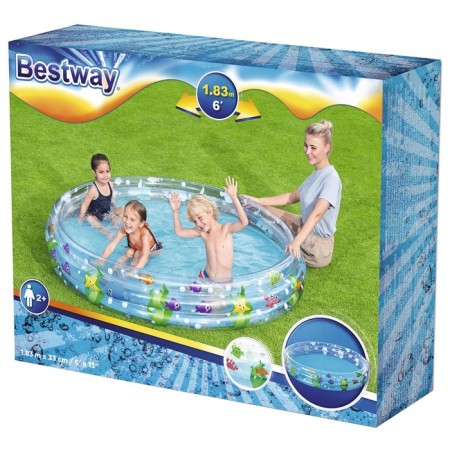 The inflatable "Underwater World" pool, 183 x 33 cm, 51005 Bestway-4