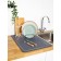 Dishes for dishes with the absorbent effect of Amaro Home, 40x60cm, color wet asphalt