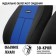 Autoshekhli university Autoprofi TT-902P BK/BL (M), polyester, a set of 9 items, front row, rear row, black/blue