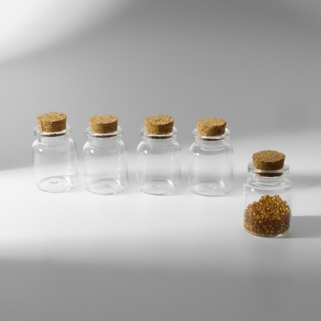 Jars for storing beads, d = 3 × 4.5 cm, 5 pcs-2