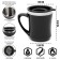 Thermal circle, 350 ml, Lifestyle, retains heat 2 hours, black