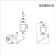 Wall lamp EVOLUCE. Sle300101-01. Denice. 1x40 W, E14, 15x26 cm, Nickel color