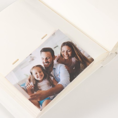Photo album for 200 photos "White" 10x15 cm-4