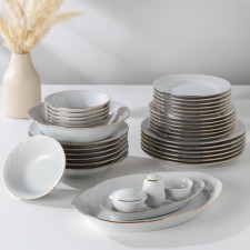 Service table porcelain 