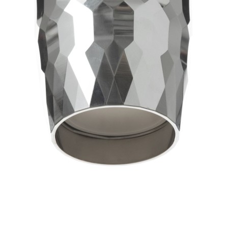 Barrel lamp GU10 silver 6x6x12 cm-4