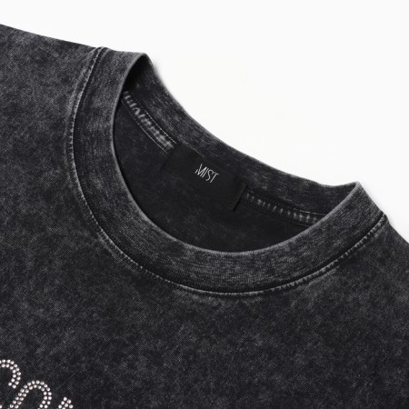 Women's T -shirt Mist icon made of boiled cotton, p. M, black-6