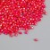 Beads for creativity Plastic "Rhombus Crystal Hologography Fuchsia" set 20 grams 0.4x0.4 cm
