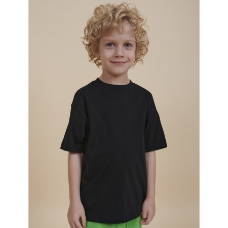 T -shirt for boys, height 110 cm, black color-1