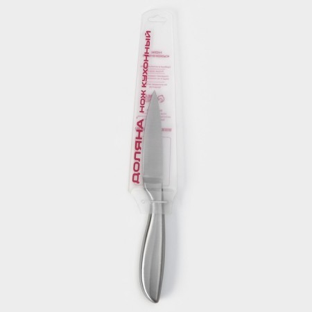 Knife for vegetables Salomon kitchen shade, blade length 9.5 cm, silver color-3