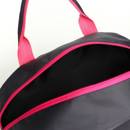 Sports bag with lightning, external pocket, long belt, gray color-2