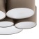 Chandelier Pastore 1, 6x40W E27, white color