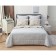 A set with a blanket "Bernadett No. 53", size 150x210 cm, 180x230 cm, 50x70 cm - 2 pcs