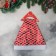COALP New Year's "SIGZAG mesh" 28x36 cm, red