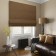 Roman curtain "Tina", size 60x175 cm, brown color