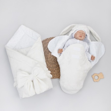 Set for discharge Demi-season Kinderlitto "Star Paths", 5 items, height 50-56 cm, color milk-1
