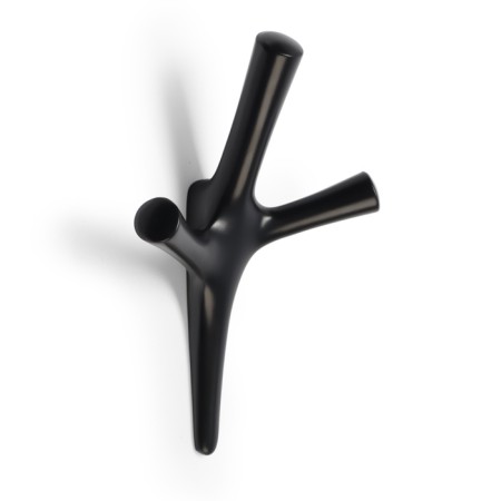 Furniture hook CAPPIO PAW, three -rod, black color