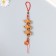 Suspension plastic under the tree "Three elephants with a leaf" 15x4x2 cm
