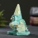 Figure "Owl Librarian" Emerald 9x7x6cm