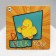 Icon "chicken" fak, yellow color in gold