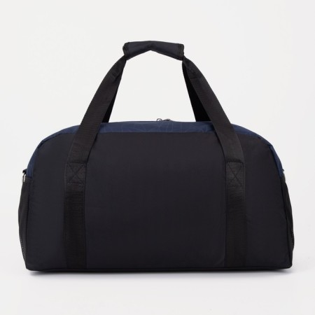 Sports bag with lightning, shoes, external pocket, blue color-1