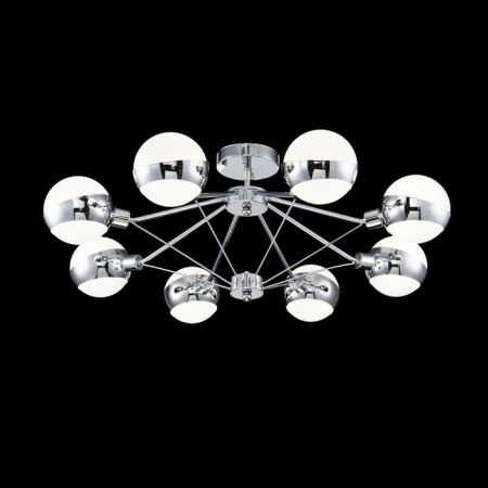 Silvia 8x60W E14 chandelier chrome