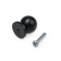 Handle button Cappio RK146, D = 20 mm, black color