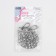 A chain with pearls for a bag, with carbines, 7 × 13 mm, d = 4 mm, 60 cm, silver color