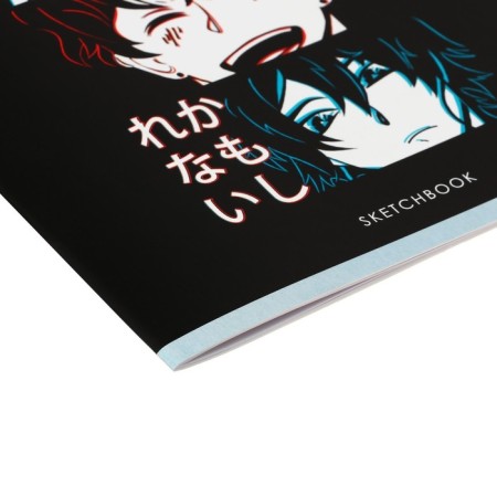 AT A5 Sketches, 16 ANime sheets, Cover Cardboard Cover, Block 100 G/M2-3