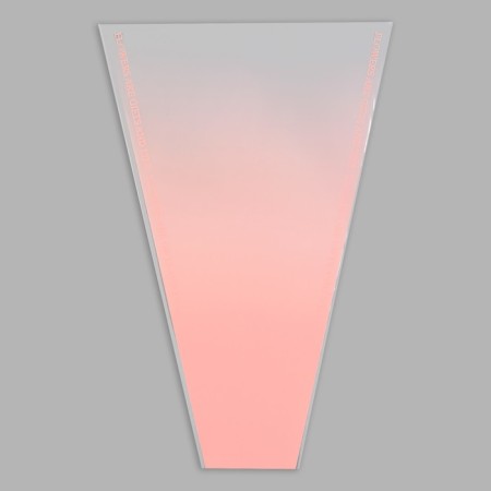 Packet stoop for flowers, "transition", 29+10x45 cm, powder