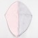 Cup for drying hair Ethel “Two -color”, central blue/milk, 65*25 cm, 100% of the p/e