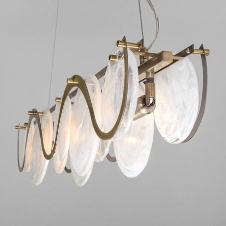 Smart Suspended Light Galicia, 60W, E14, 80x24 cm-3