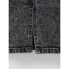 Юбка джинсовая женская Conte Elegant, размер S, цвет acid washed grey