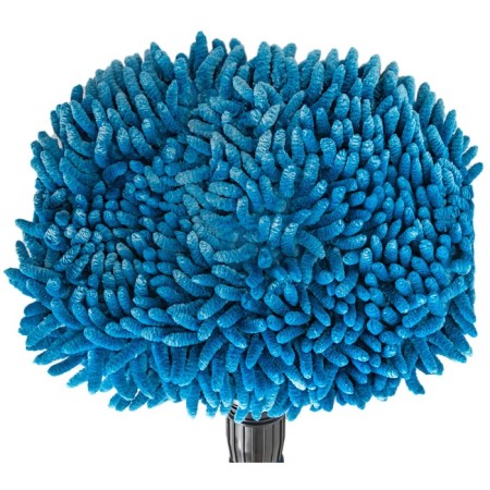 Pioneer ms022 mop for washing the floor, telescopic 100-180 cm, gray color with blue-3