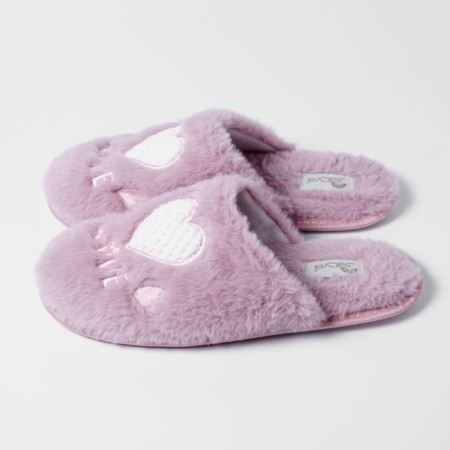 Lovely slippers female, size 40, color SUKE ROSE-5