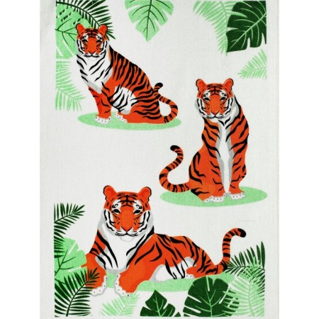 Kitchen towel Diva Afrodita "Tigers", 360 gr, size 40x60 cm-1