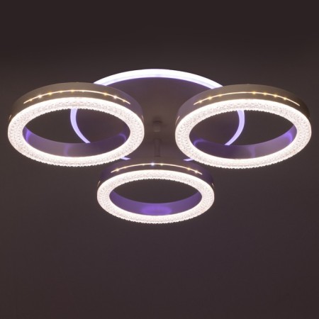 Lamp with PDU 74651/3+1 LED 75W Dimmer 3000-6000k white 45x45x9 cm Bayerluux-4