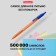 Handle Automatic Erichkrause R-301 Amber Matic, node 0.7 mm, blue ink, writing line 2000 meters