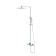 Shower mixer IDDIS BILD BILSB1Fi06, 350x200x1400 mm, with the upper shower, chrome