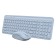 Keyboard + Mouse A4Tech FSTYLER FG3300 Air Claw: Blue Mouse: Blue USB Wireless Slim Mul 103388