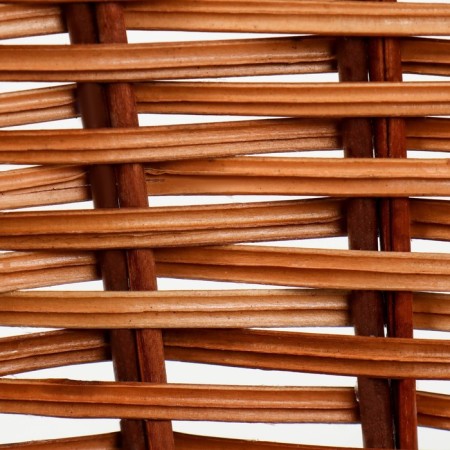 Wicker basket, 30x25x12/37 cm, bamboo, vine mix-5