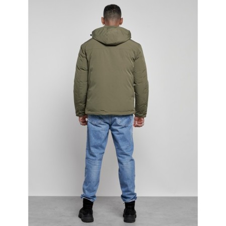 Sports male winter, size 62, khaki color-3