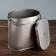 Tourist pot of 12 l, stainless steel 0.5 mm