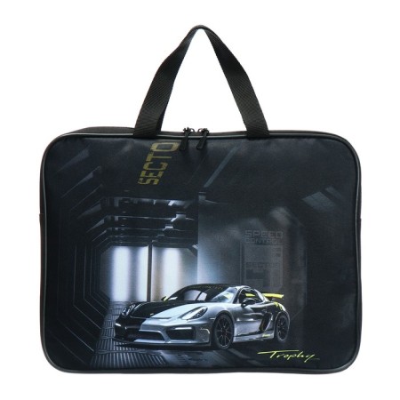 Folder with handles Textile A4, 370 x 280 x 60 mm, Stavia "Rally"