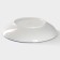 Plate ceramic deep shade "body", d = 21 cm, blue color